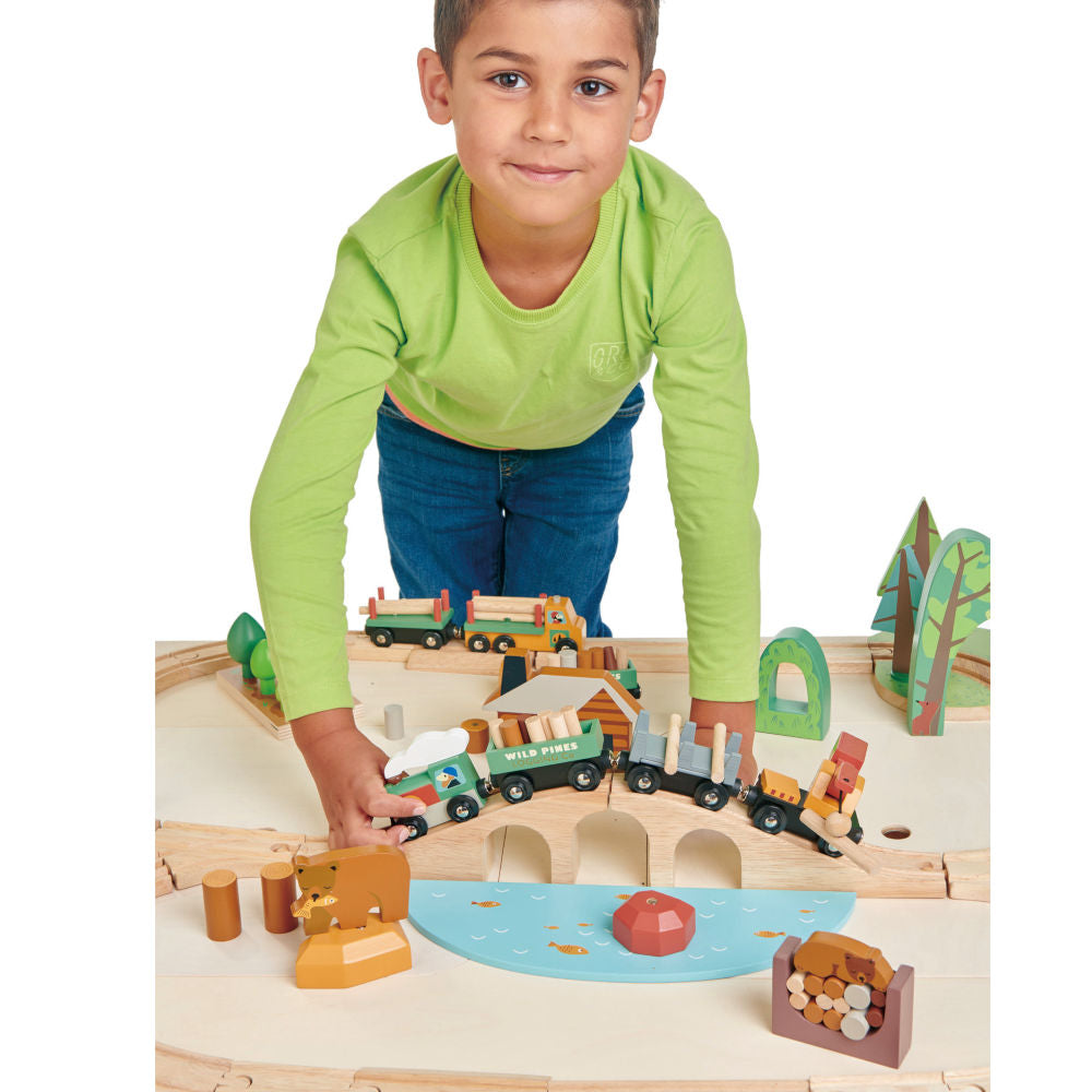 Tender Leaf Toys Wild Pines Train Set