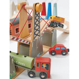 Tender Leaf Toys Mountain View Train set