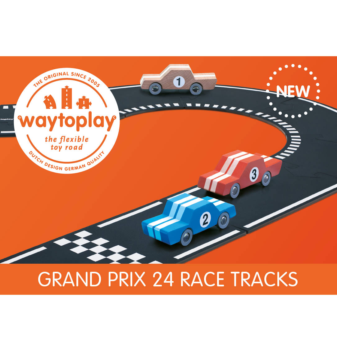 Waytoplay Flexible Toy Road, Grand Prix (24pcs)