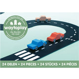 Waytoplay Flexible Toy Road, Highway (24pcs)