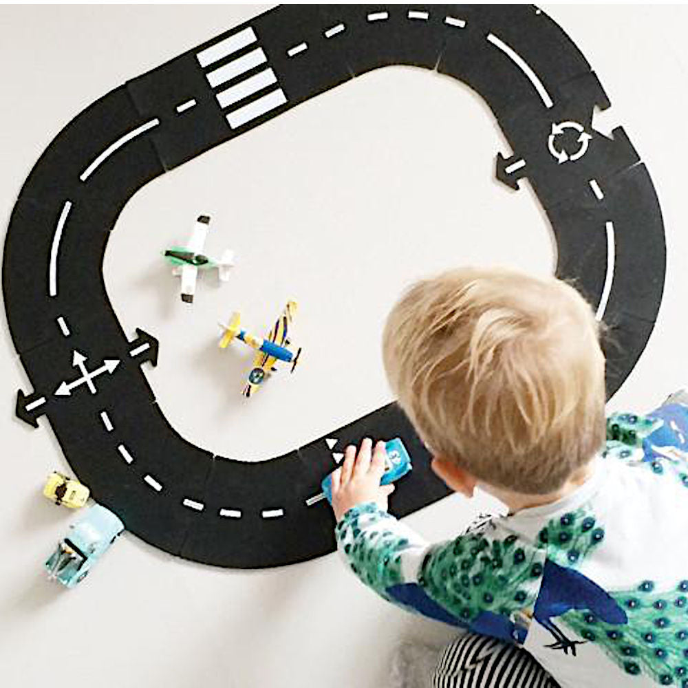 Waytoplay Flexible Toy Road, Ring Road (12pcs)