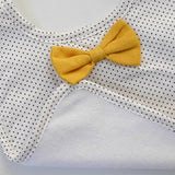 Alimrose Bow Tie Bib, Yellow