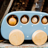 Wooden Toy Bus