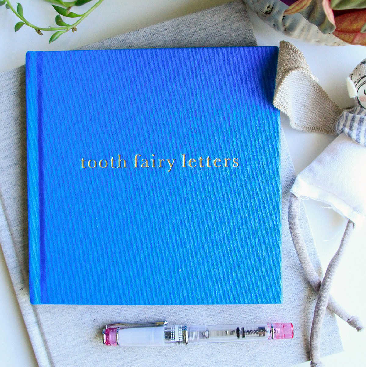 Tooth Fairy Letters Keepsake Book